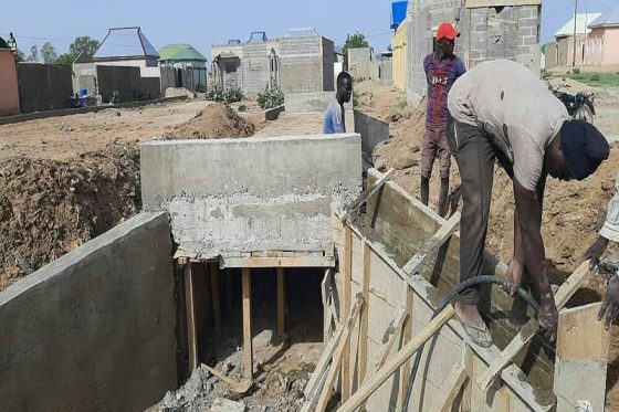 Travaux de construction d&rsquo;un dalot